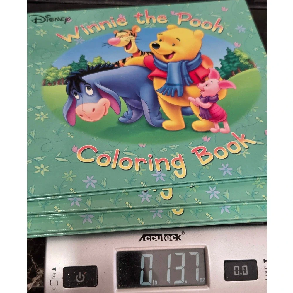 Disney Winnie the Pooh Coloring Book Lot of 3 Vintage 2004 Tigger Eeyore Piglet